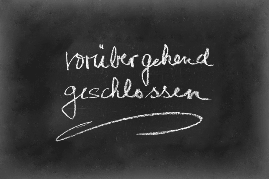 geschlossen